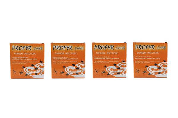 Anti cafards Fumigène PROFYR lot de 4