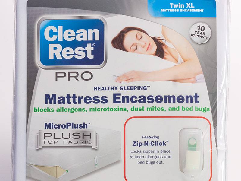 Housse anti punaise de lit 140x200cm matelas 2 places, CleanRest